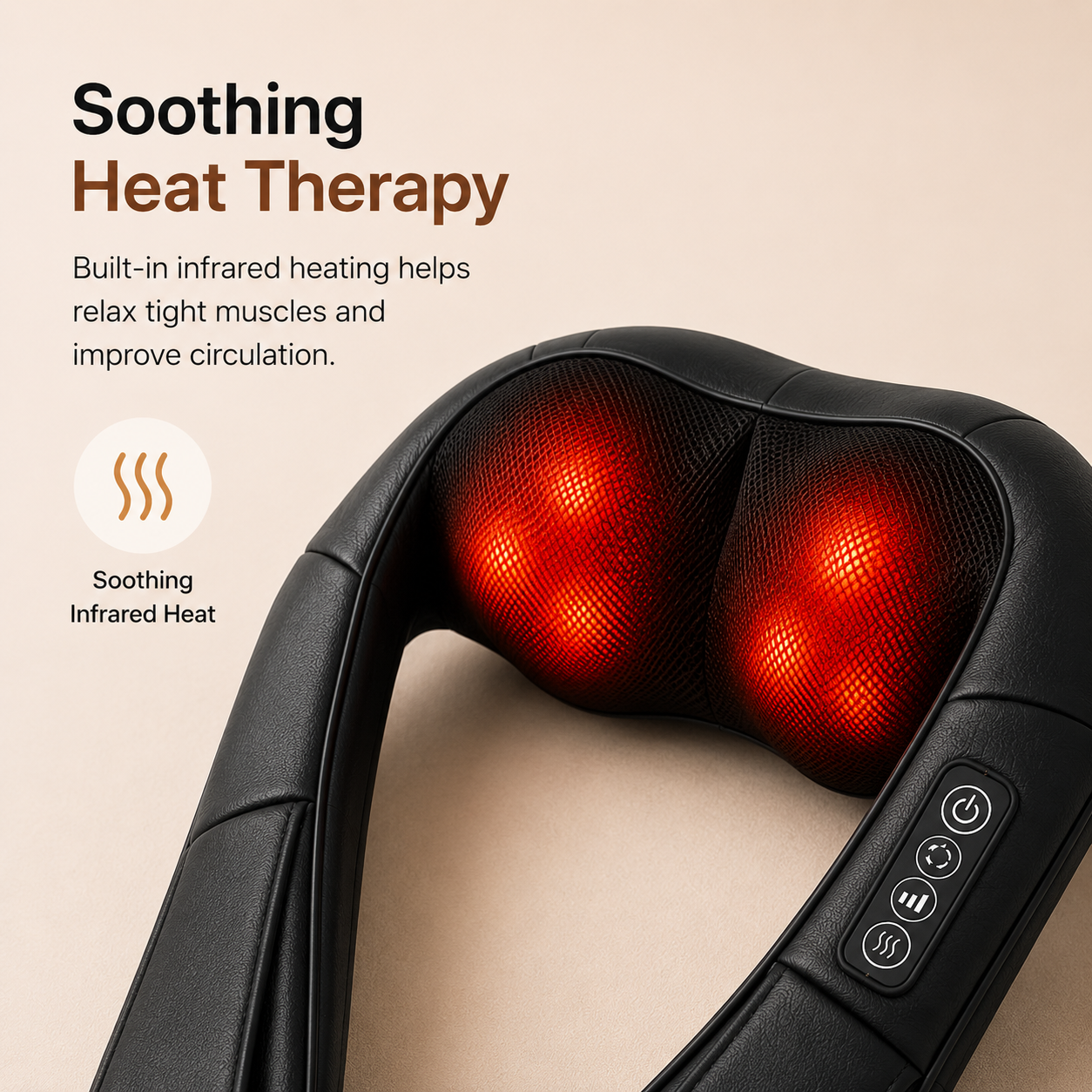 Wellova™ Shiatsu Neck & Shoulder Massager
