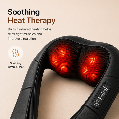 Wellova™ Shiatsu Neck & Shoulder Massager